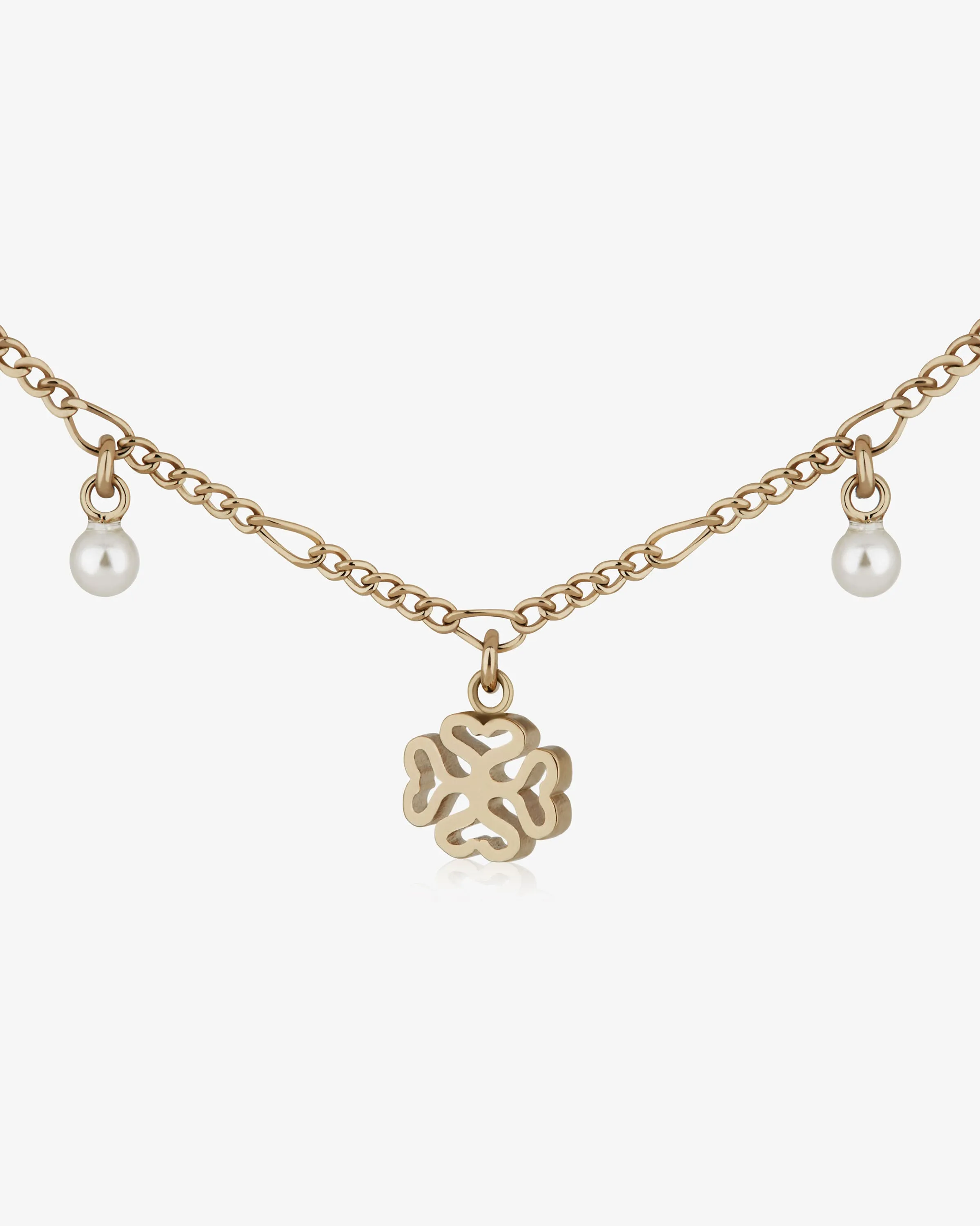 Monogram Necklace - 22 Carat Gold Gilded