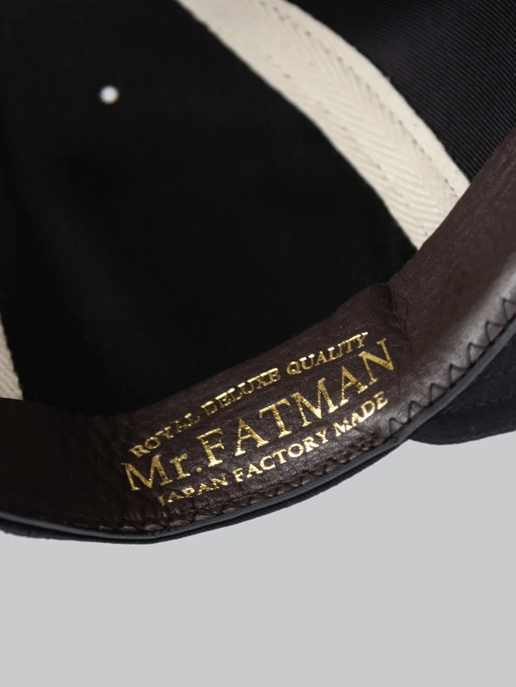 Mr. Fatman Classic BB Cap Black