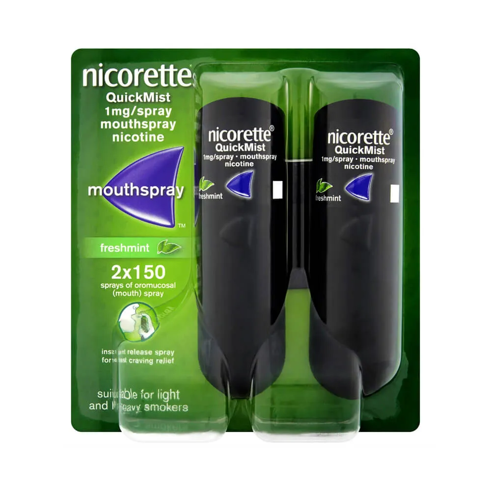 Nicorette Quickmist Duo ( 2 x 150 sprays)