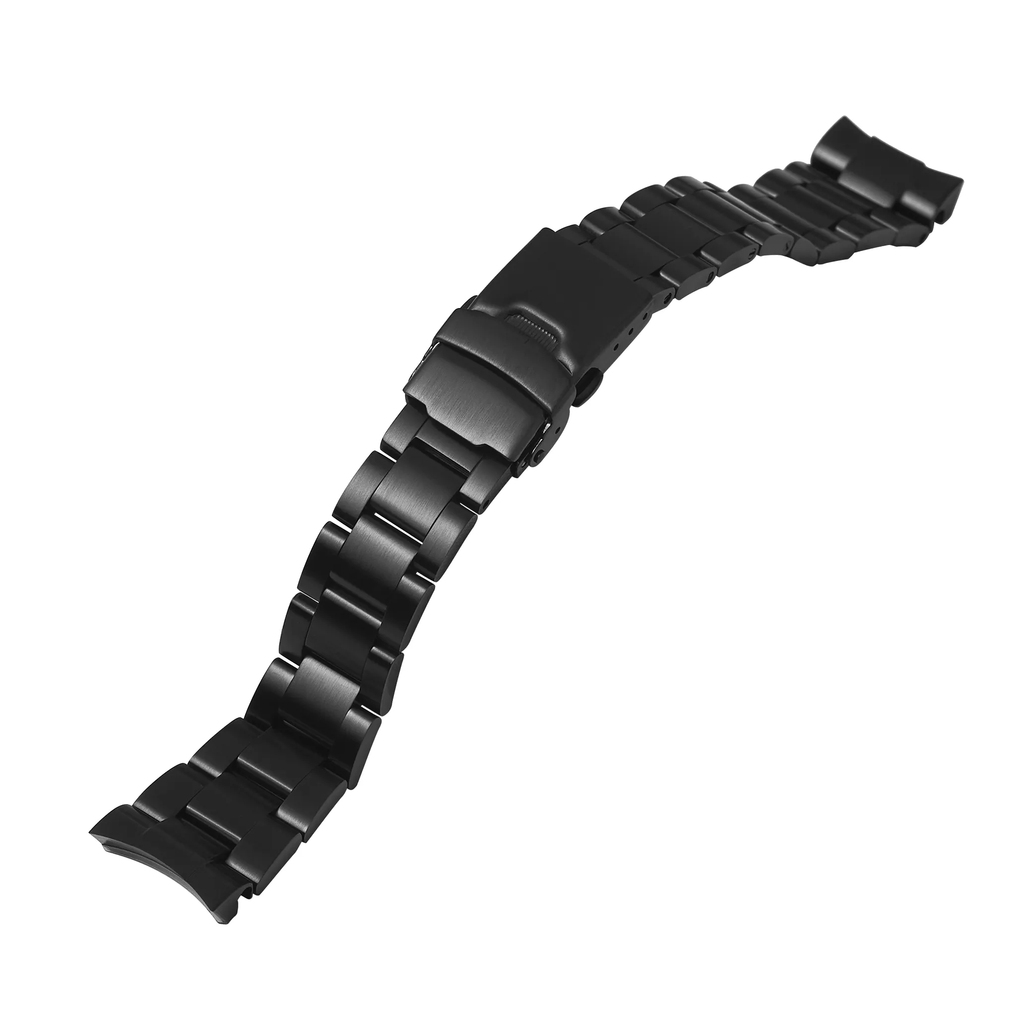 NMK926/935 Nautilus Watch Bracelet: Oyster Black Brushed Finish