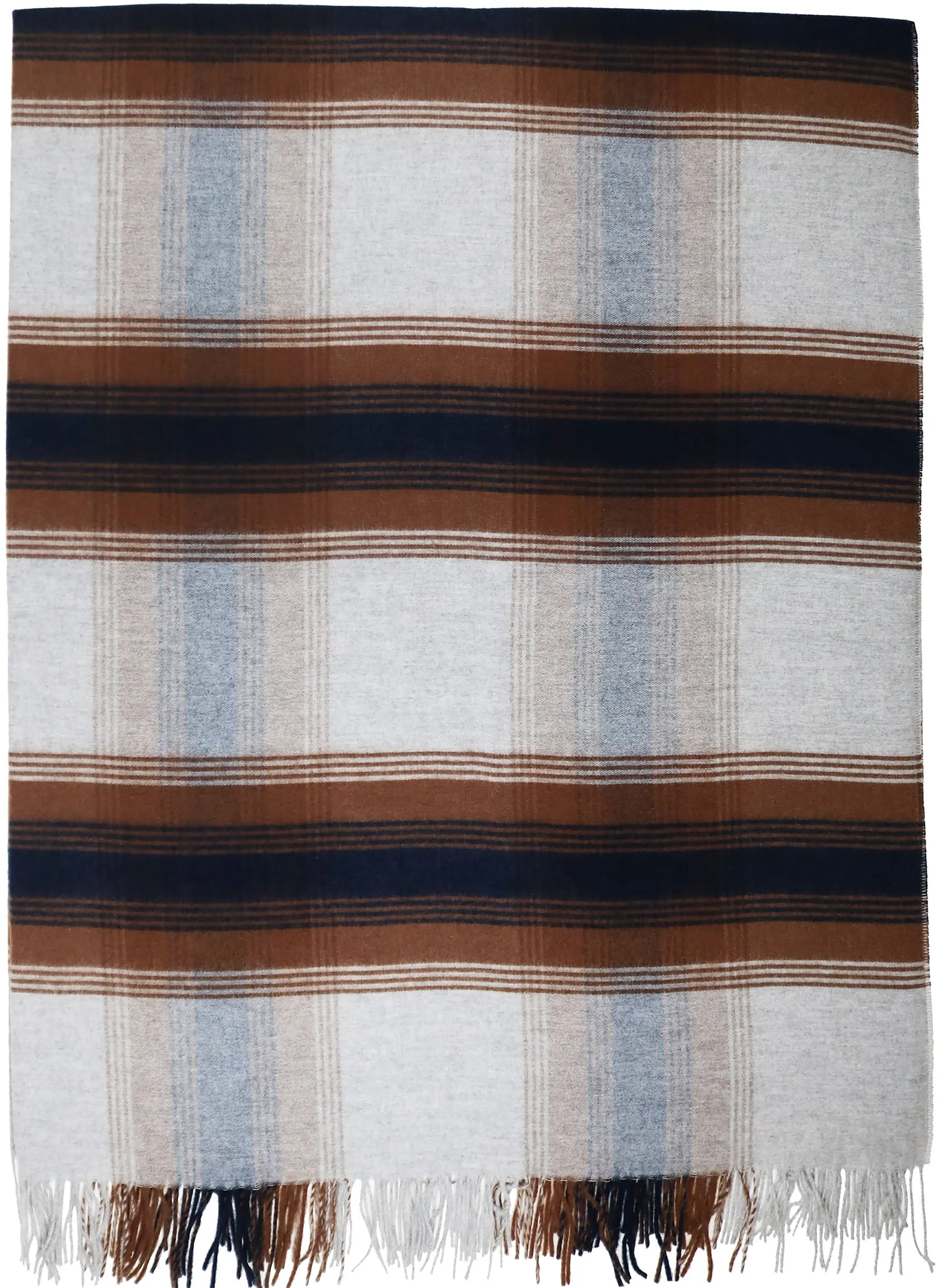 Plaid Recycled Polyester Throw