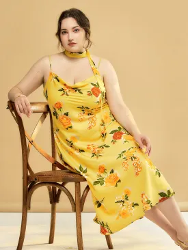 Plus Size Elena Chiffon Dress