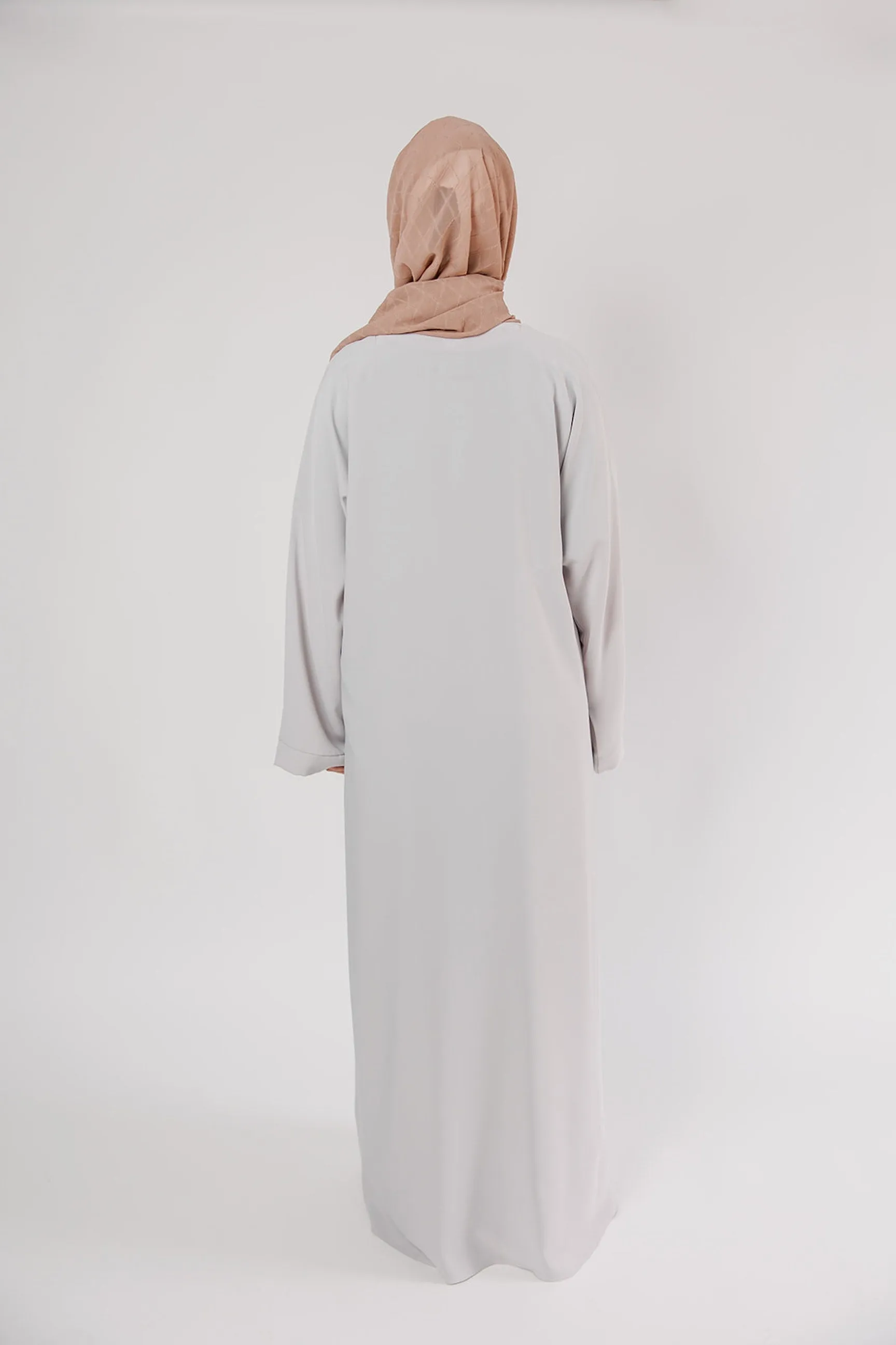 Premium Plain Closed Abaya With Pocket (Wide Sleeves) 13 Colours