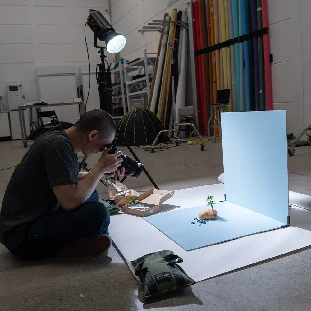 ProBoards Flat Lay Photography Rigid Blue Backdrop - Bundeena (60cm x 60cm)