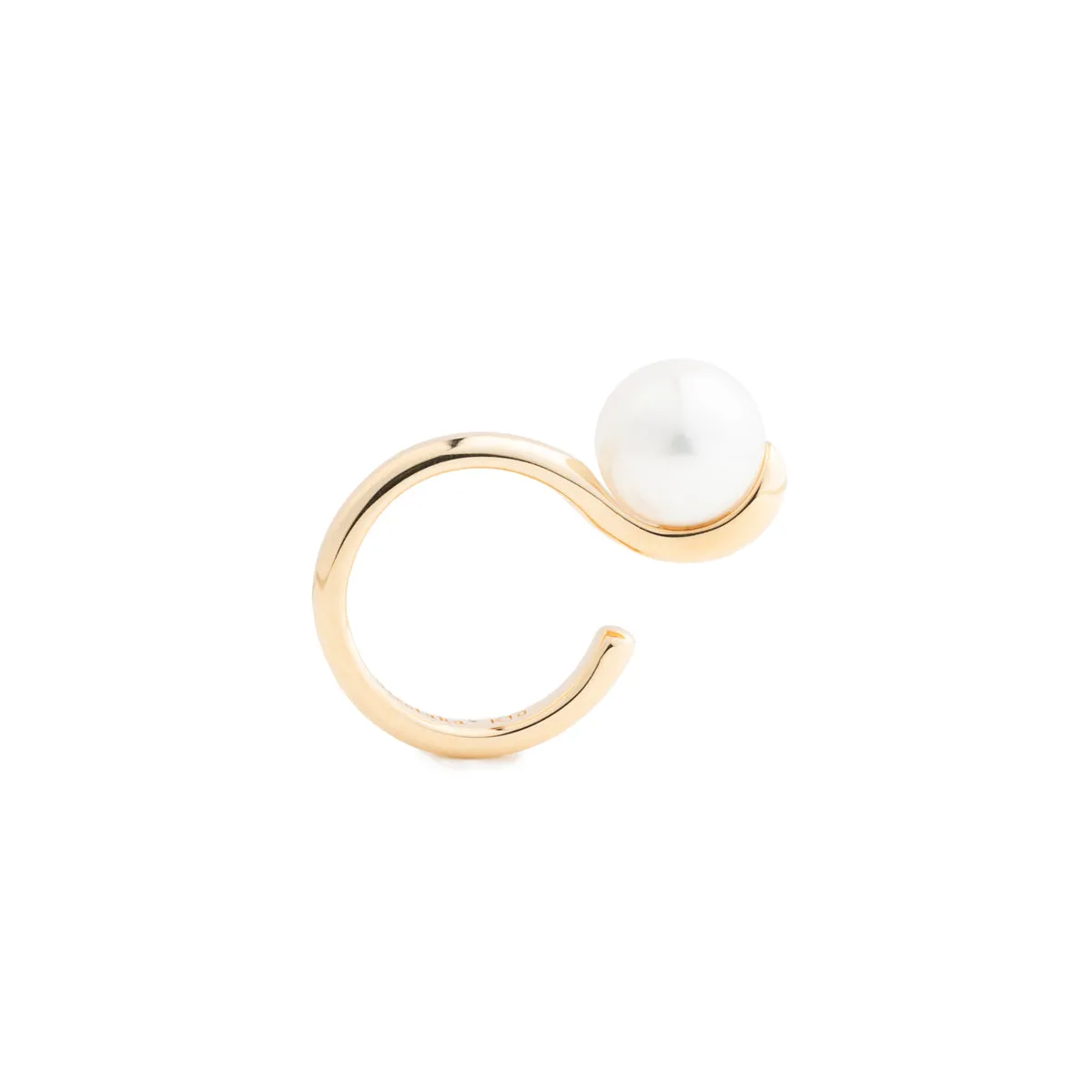 "Drosera"  Akoya Pearl Ear Cuff