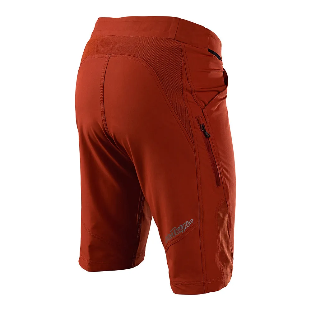 Ruckus Shorts W/Liner Solid Red Clay