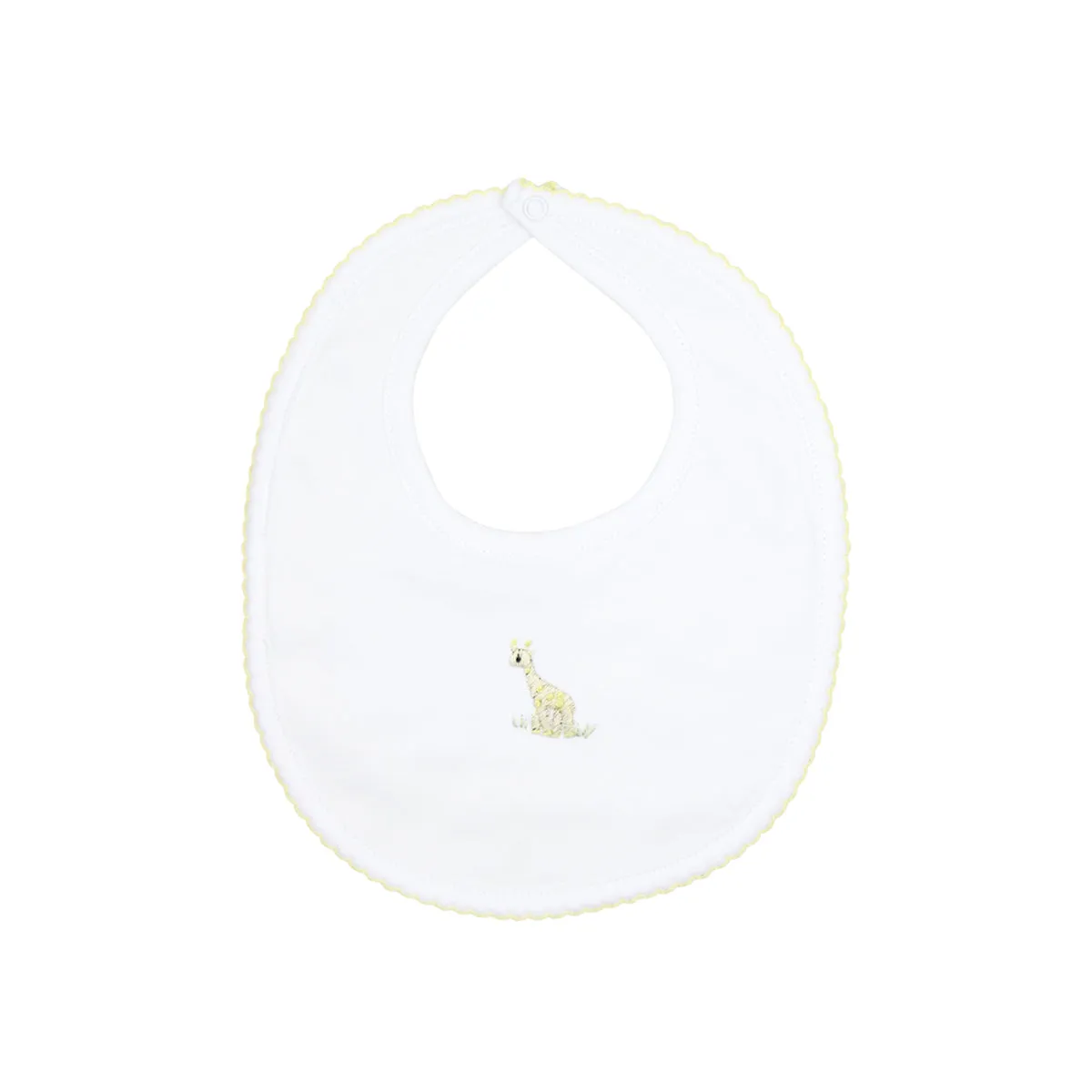 Safari Color Embroidery Bib | Baby Unisex