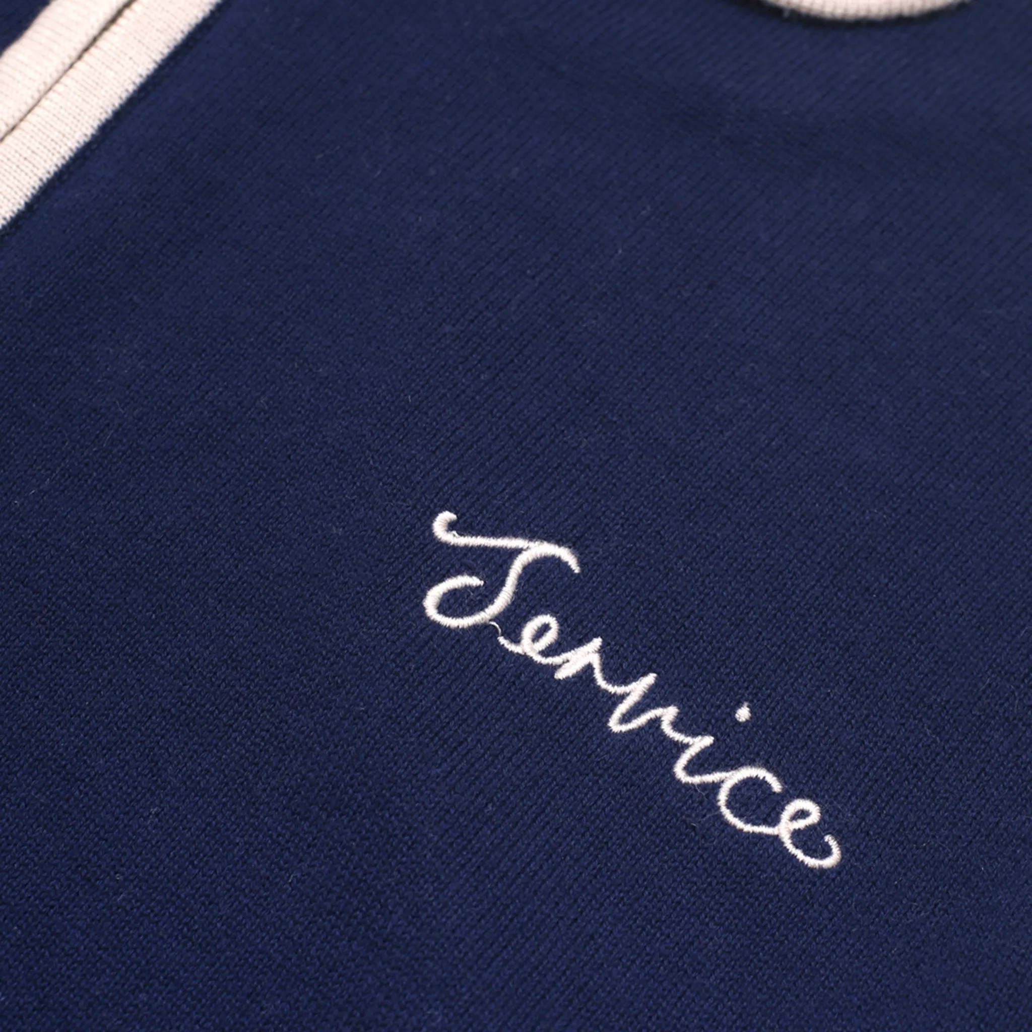 Service Works L/S Knitted Script Shirt (Navy)