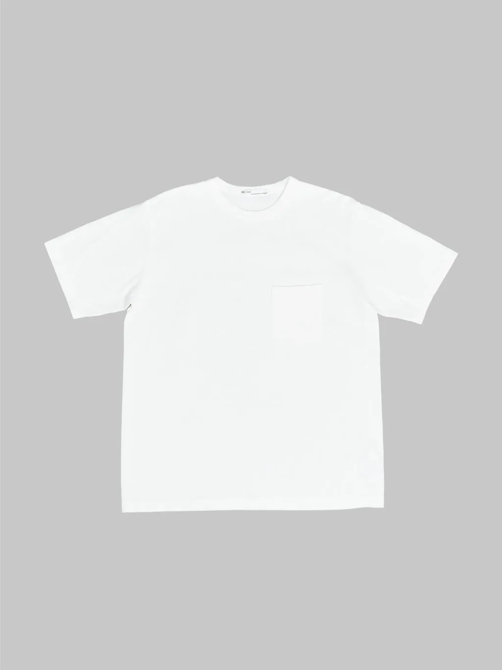 Seuvas Cotton Crew Neck T-Shirt Natural