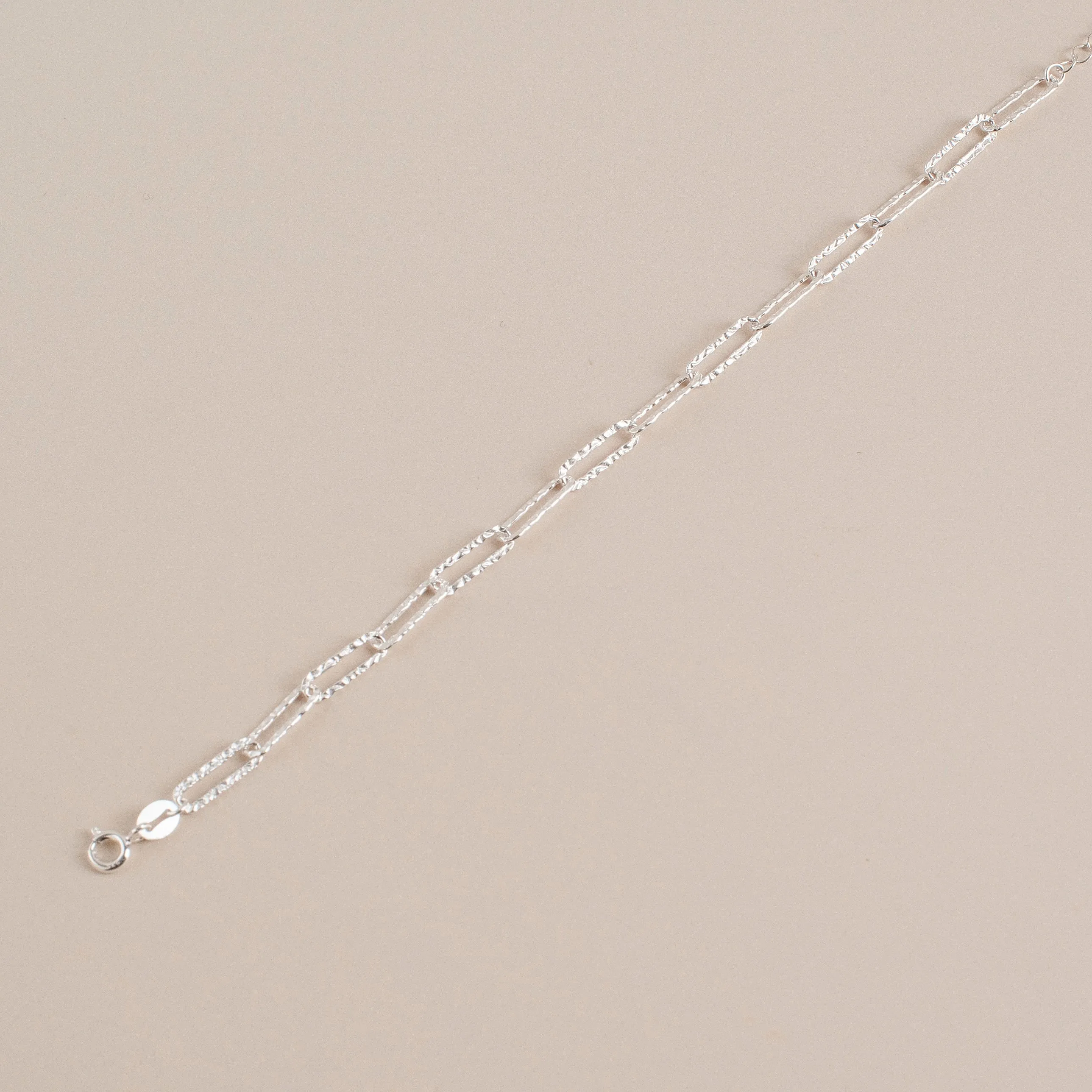 Solid-Link Bracelet in Silver 925