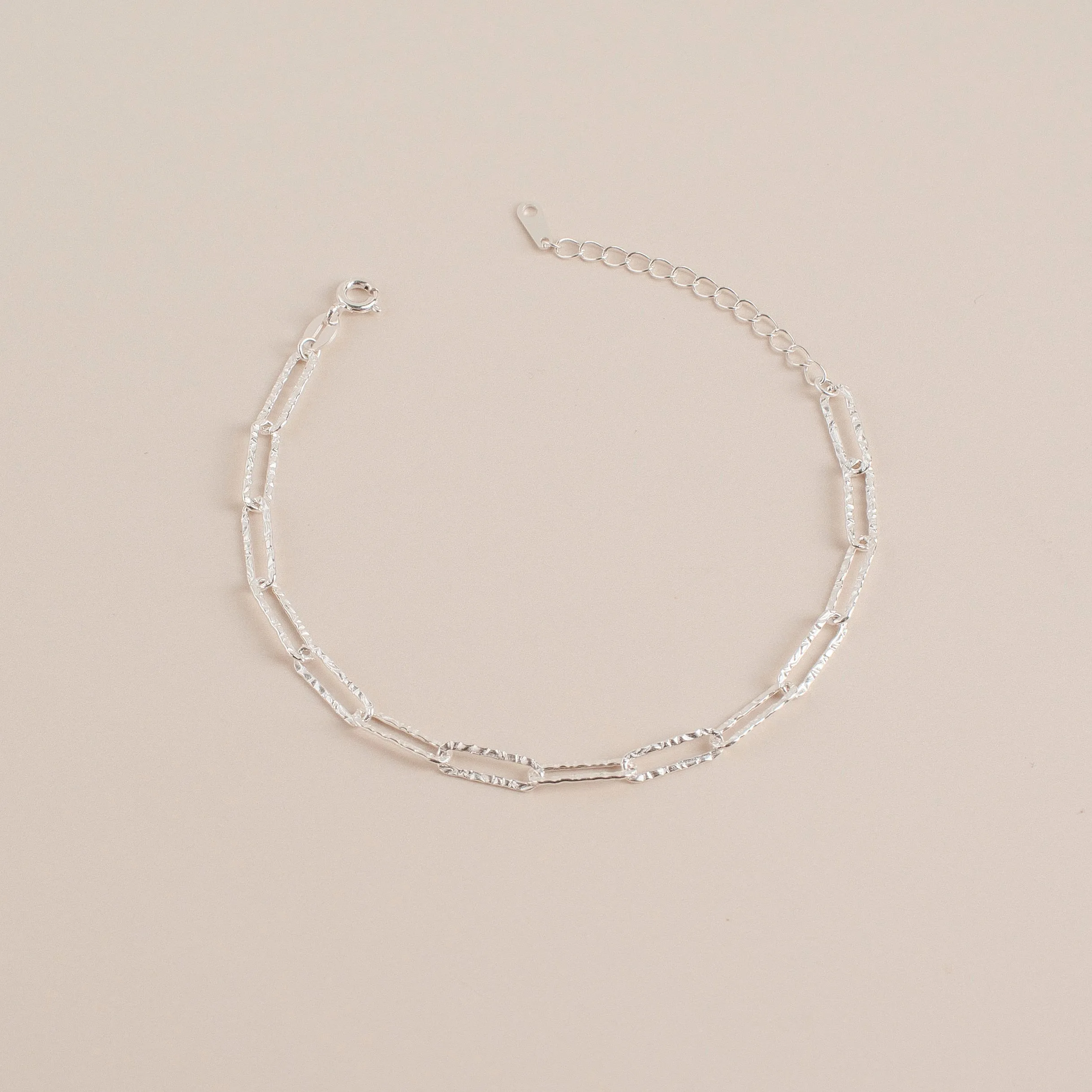 Solid-Link Bracelet in Silver 925