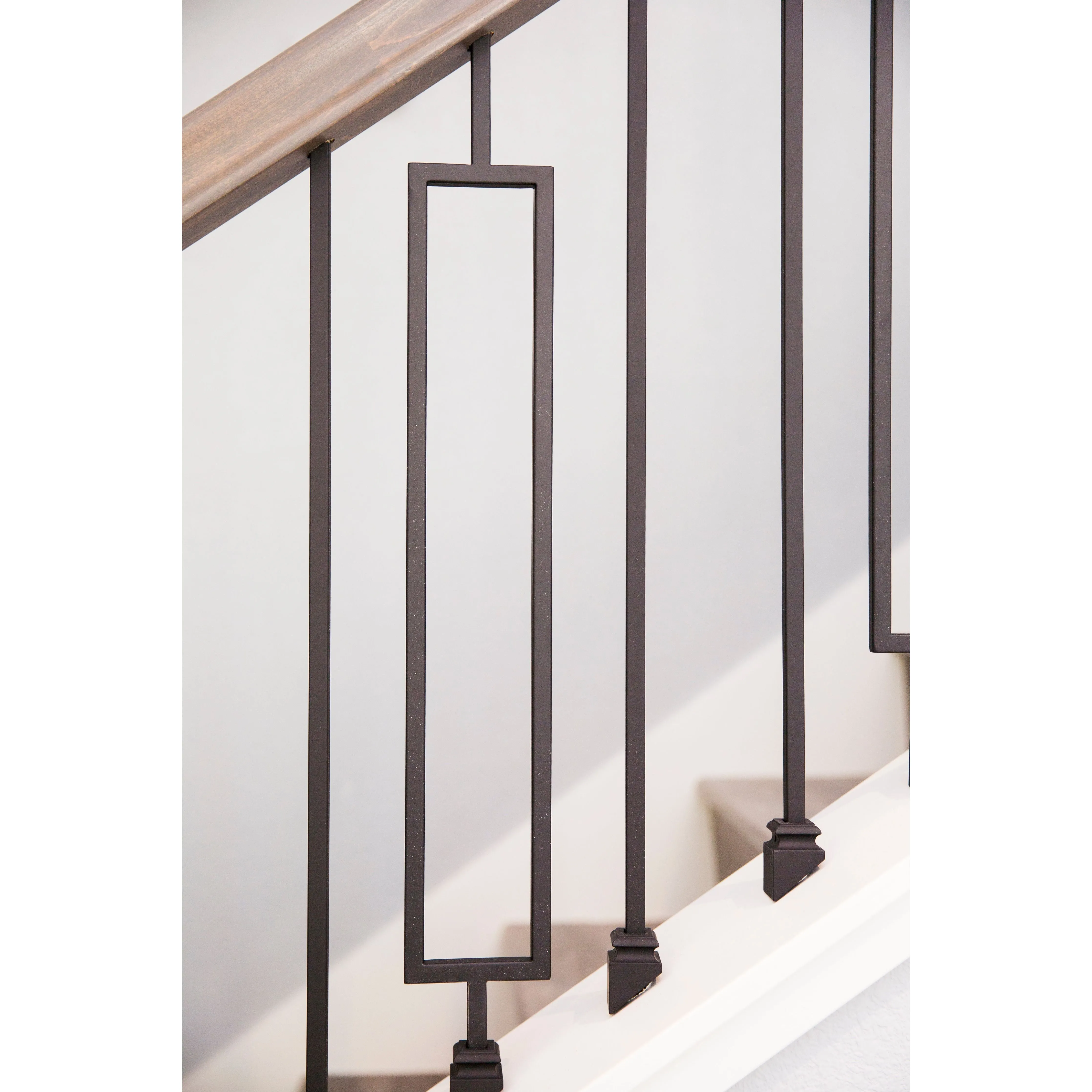 T81 | Iron Baluster | Large Rectangle | 1/2" x 44"