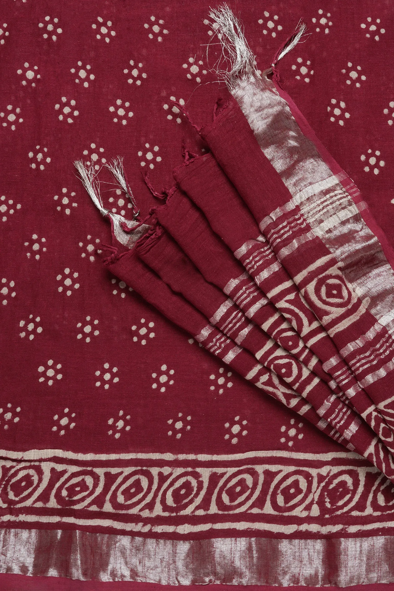 Teejh Damayanti Linen Saree