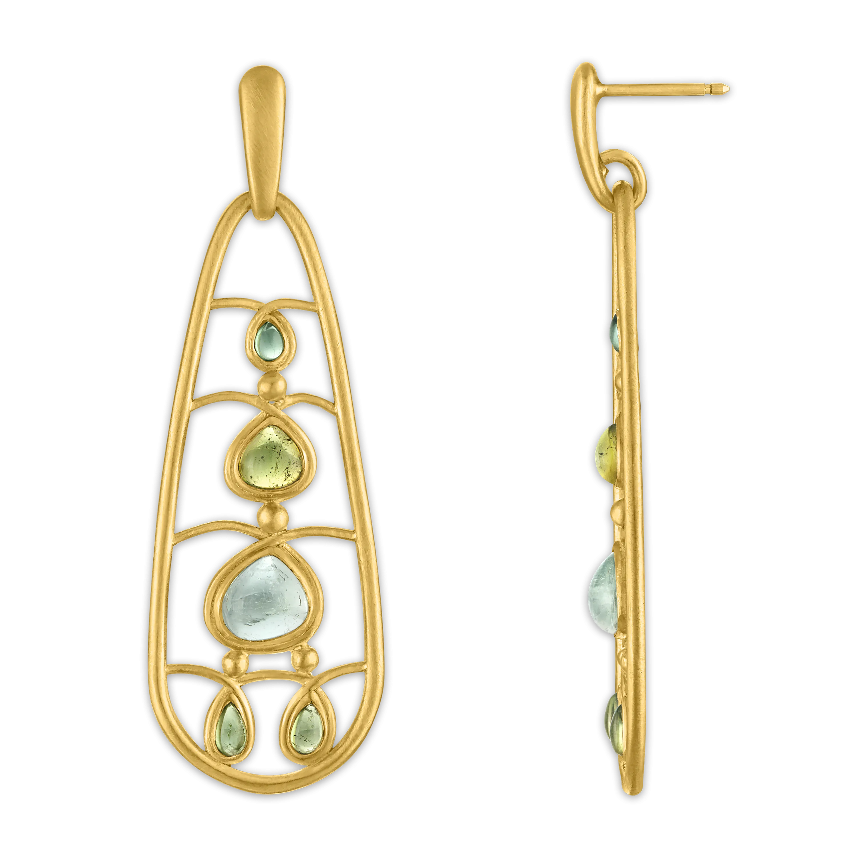 Tourmaline Vitta Drop Earrings