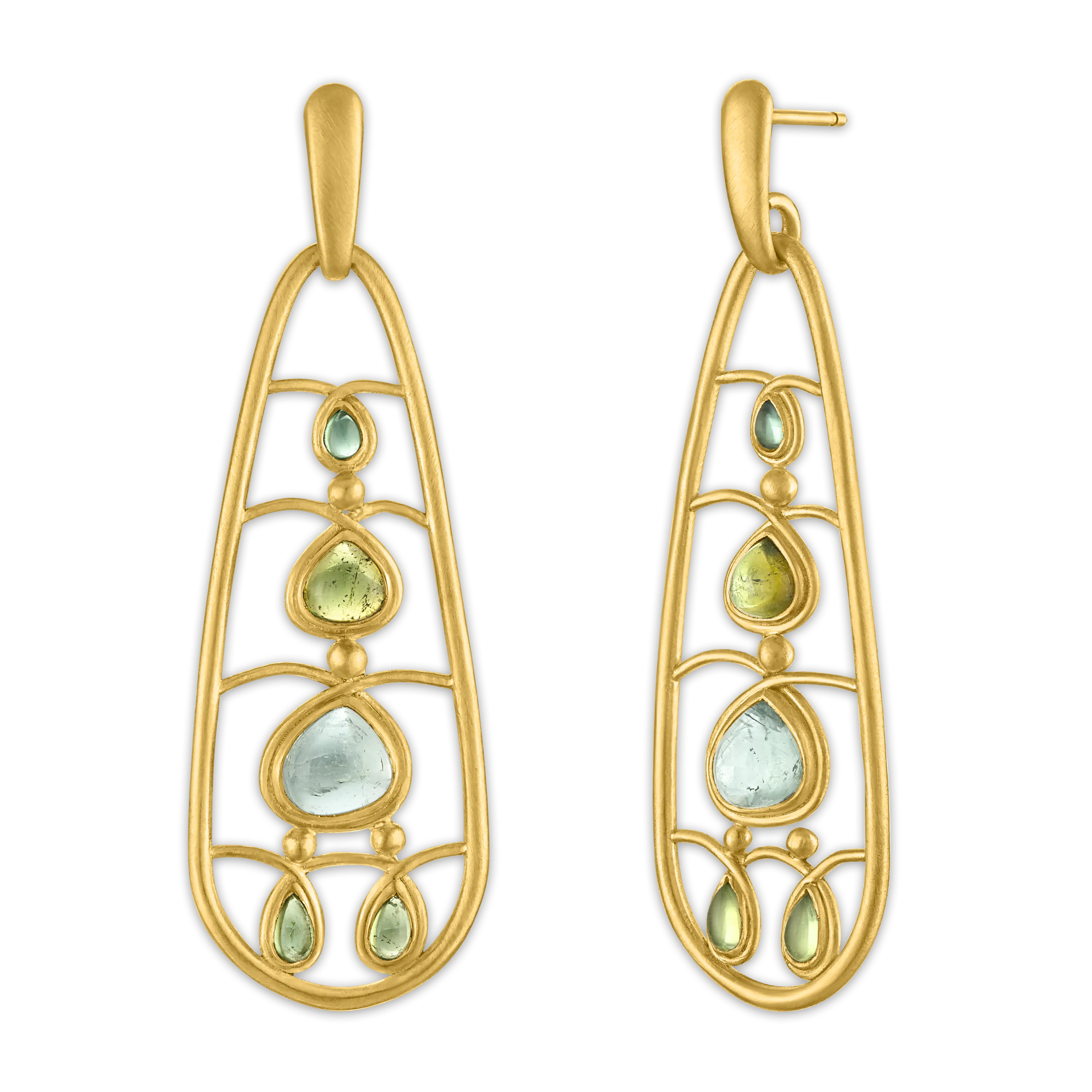 Tourmaline Vitta Drop Earrings