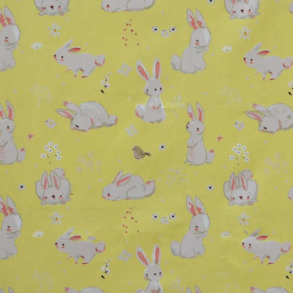 Walter Knabe Wellington Bunnies Machine Printed Wall Covering