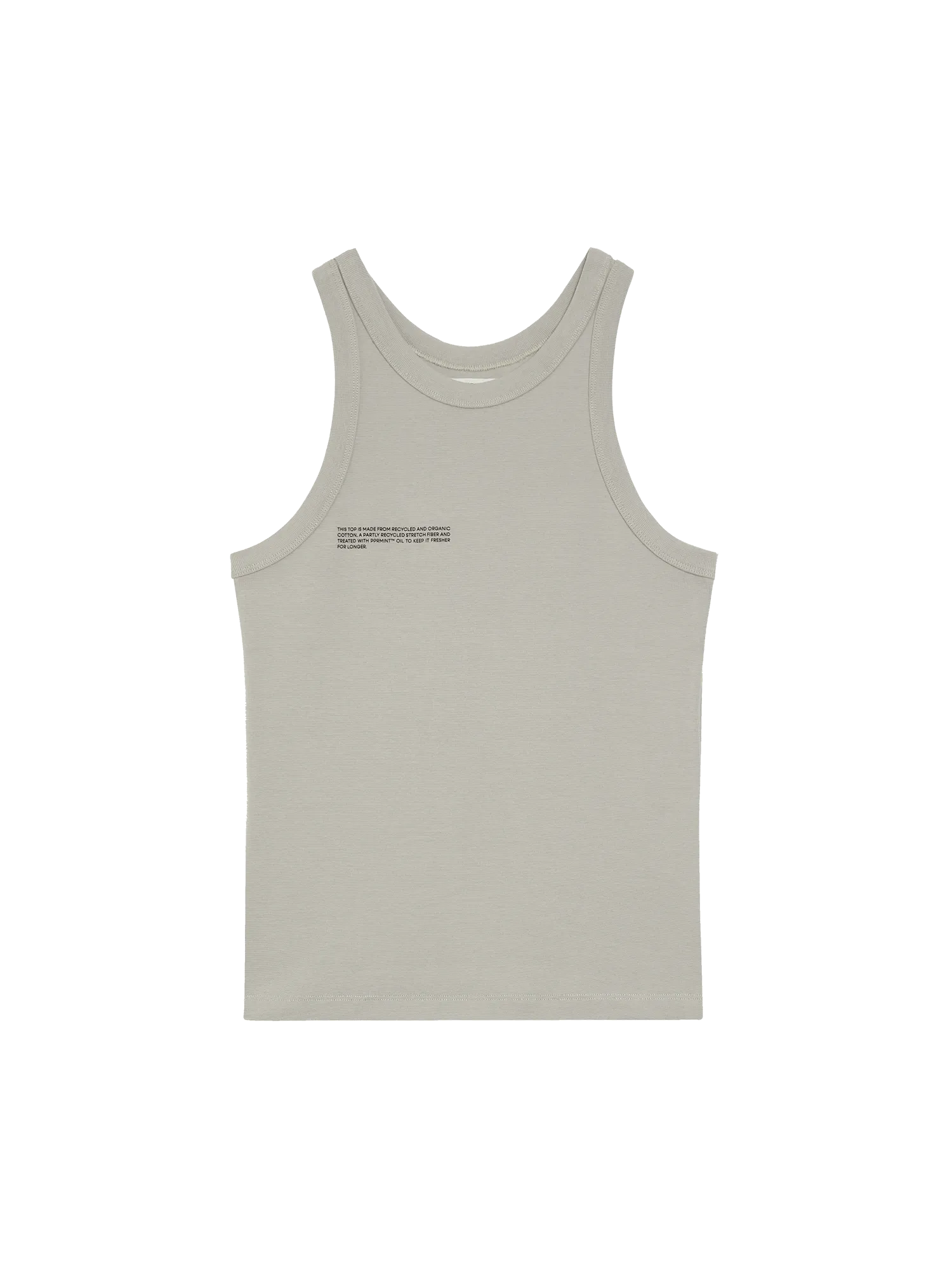 Women's Recycled Cotton Tank Top—stone