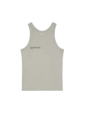 Women's Recycled Cotton Tank Top—stone