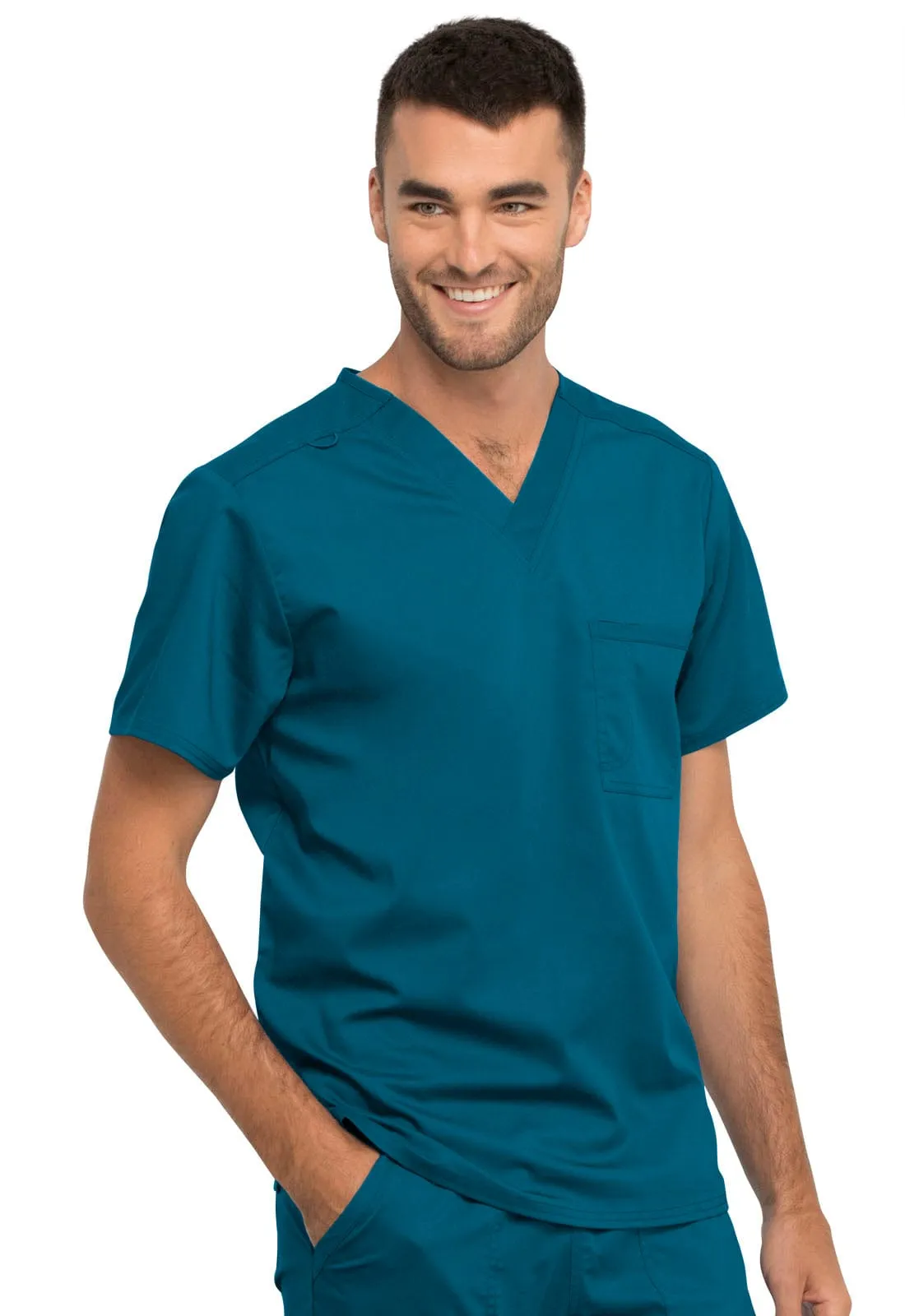 WW Revolution Unisex 1 Pocket Tuckable V-Neck Scrub Top WW625