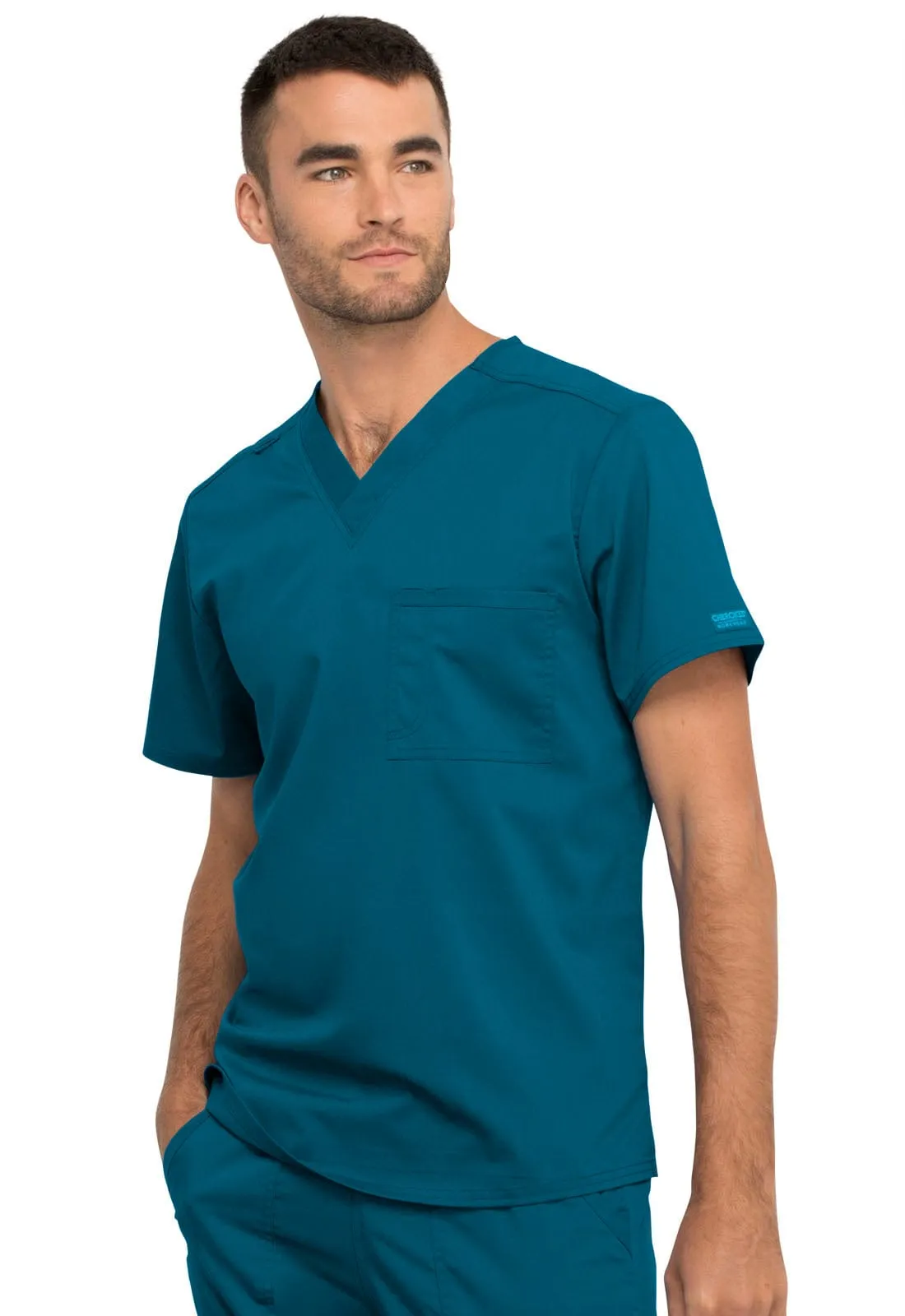 WW Revolution Unisex 1 Pocket Tuckable V-Neck Scrub Top WW625