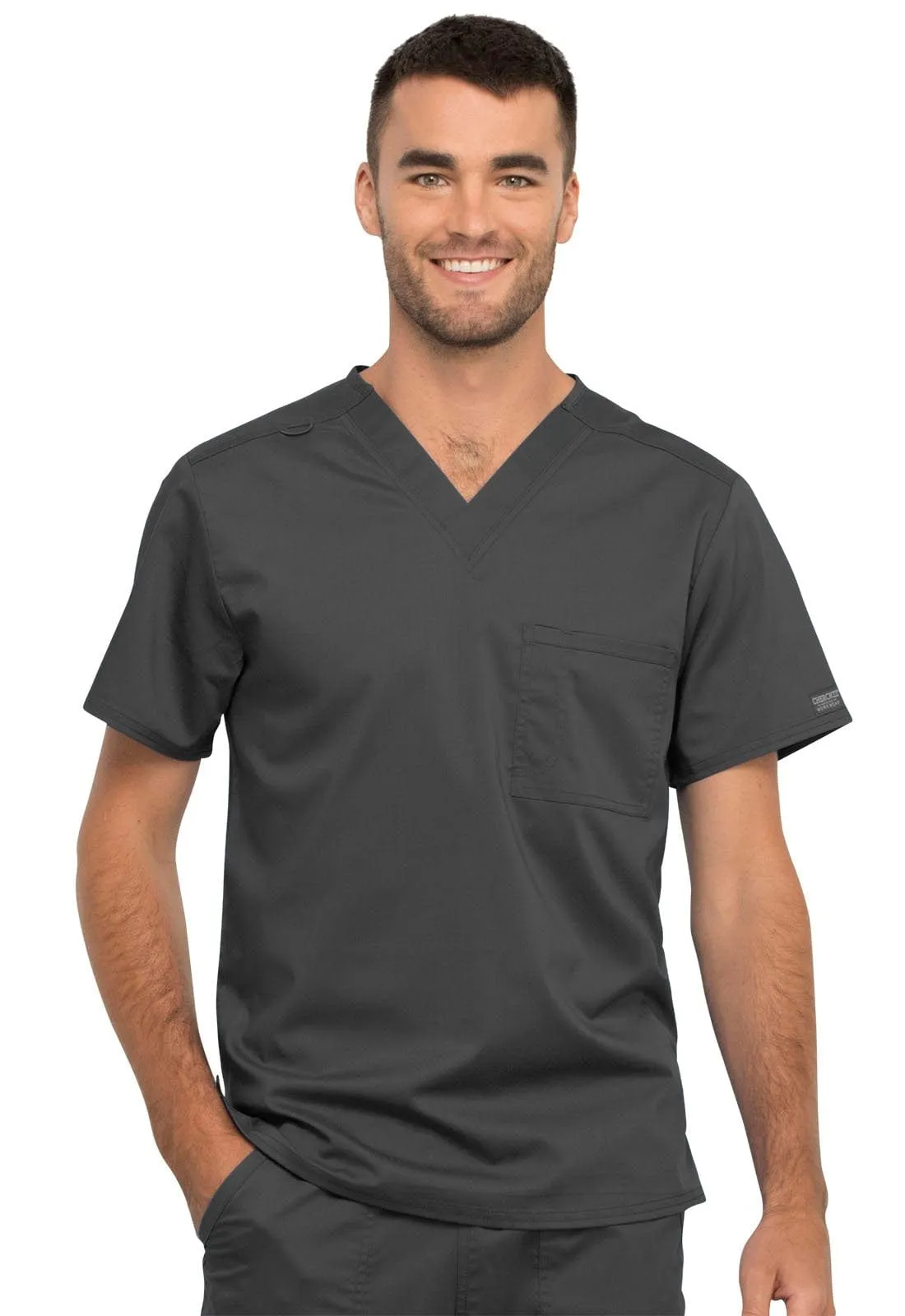 WW Revolution Unisex 1 Pocket Tuckable V-Neck Scrub Top WW625